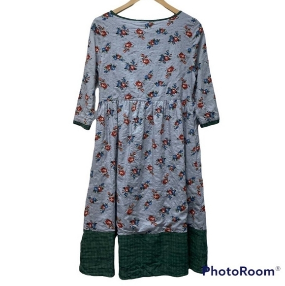 NWT Hidden Alley Floral Boho Prairie Dress Size Small - Picture 2 of 7
